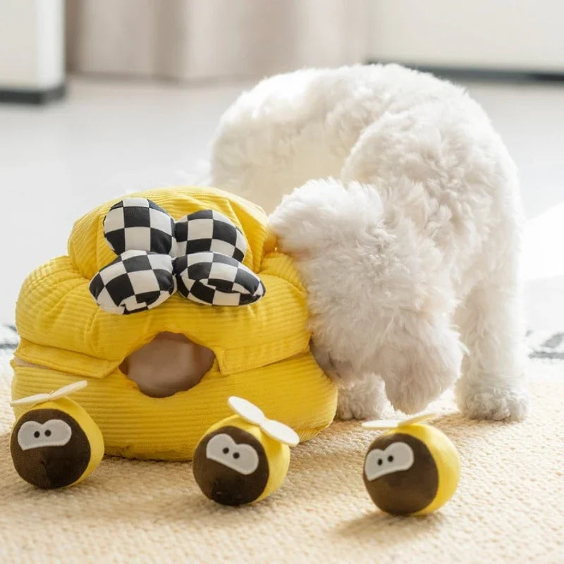 Hide a bee dog toy hotsell