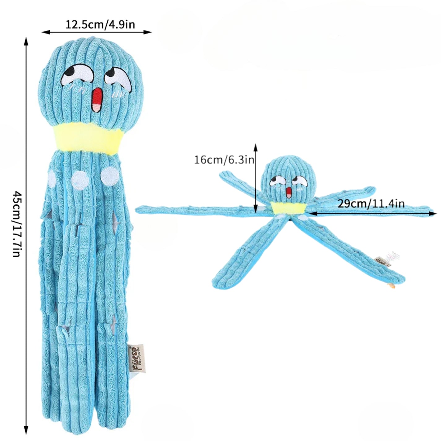 Octopus Interactive Nosework Dog Toy