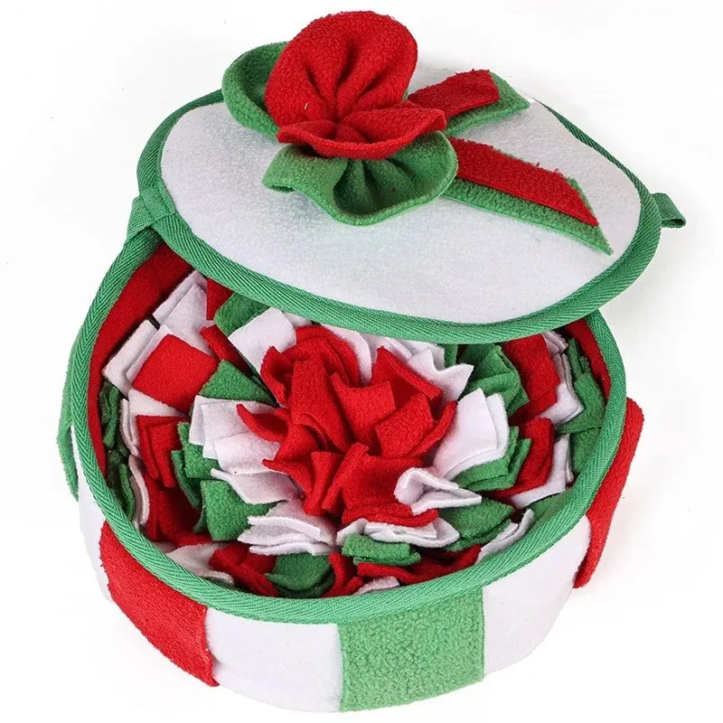 Gift Box Nosework Snuffle Mat Toy