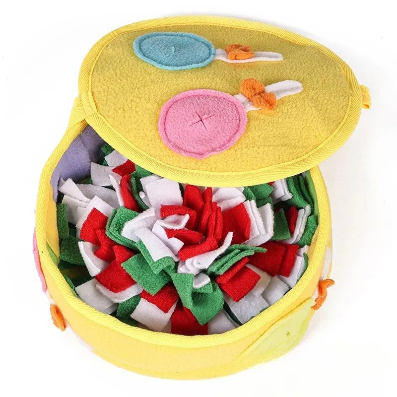 Gift Box Nosework Snuffle Mat Toy