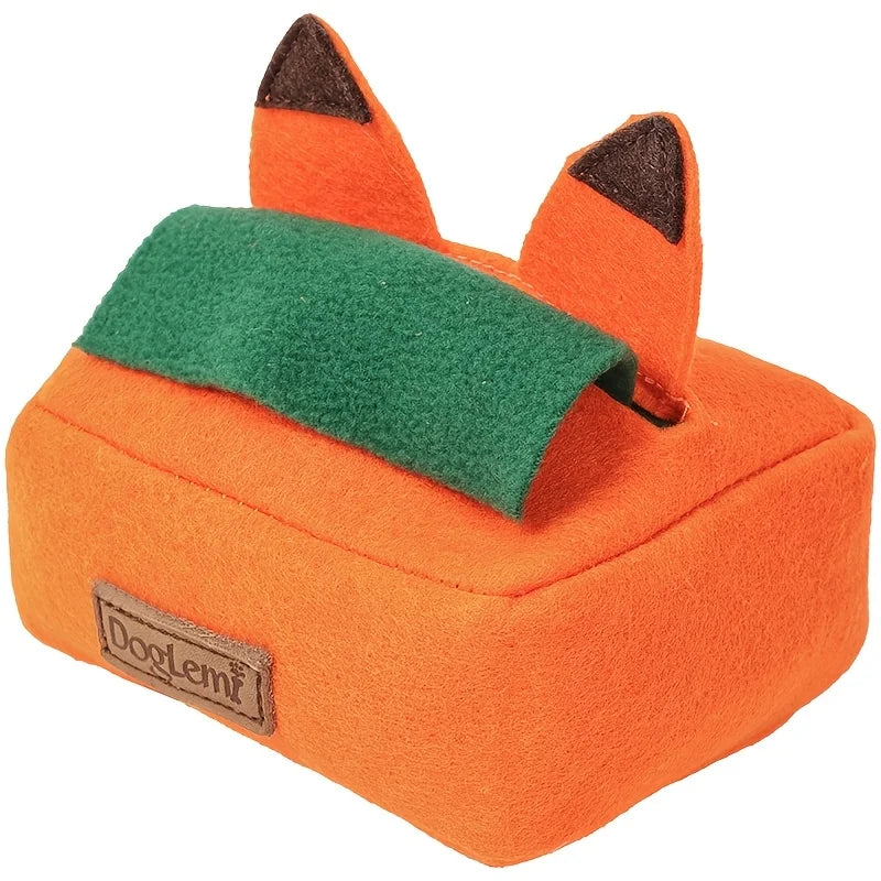Tissue Box Nosework Dog Toy