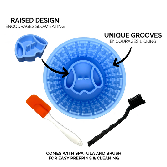 Large Enrichment Slow Feeder Bowl