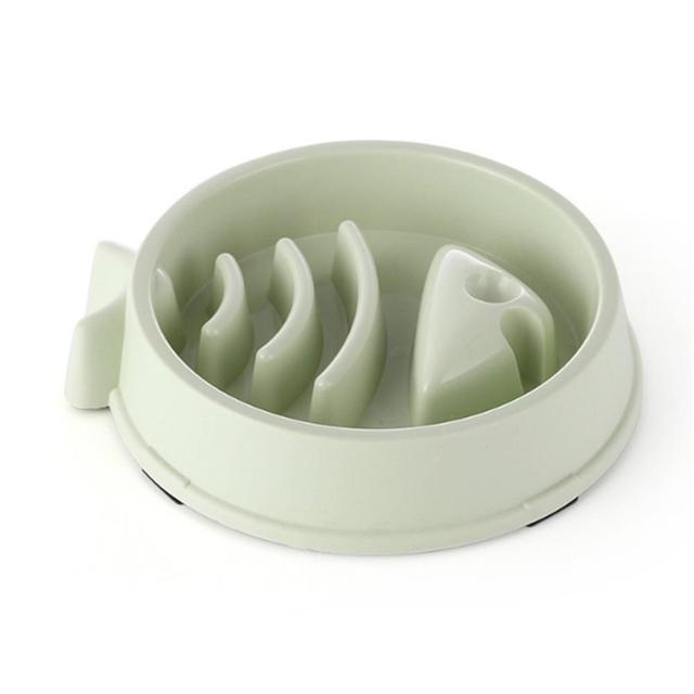 Small Fish Shaped Slow Feeder Bowl