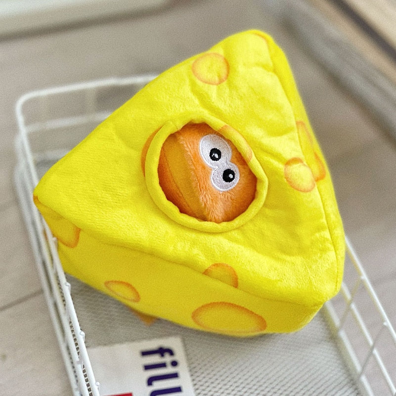 Popcorn Cheese Pea Snack Interactive Dog Toy