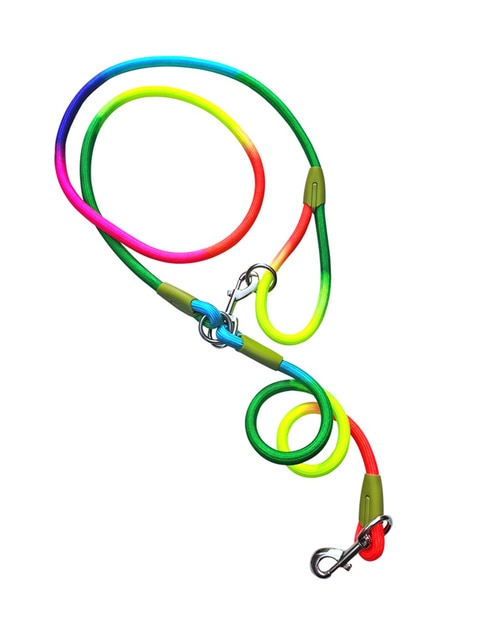 Hands-Free Reflective Nylon Rope Dog Leash