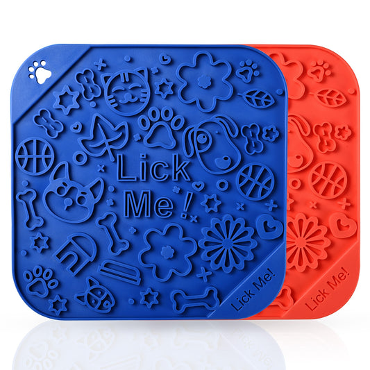 Cute Pattern Silicone Lick Mat