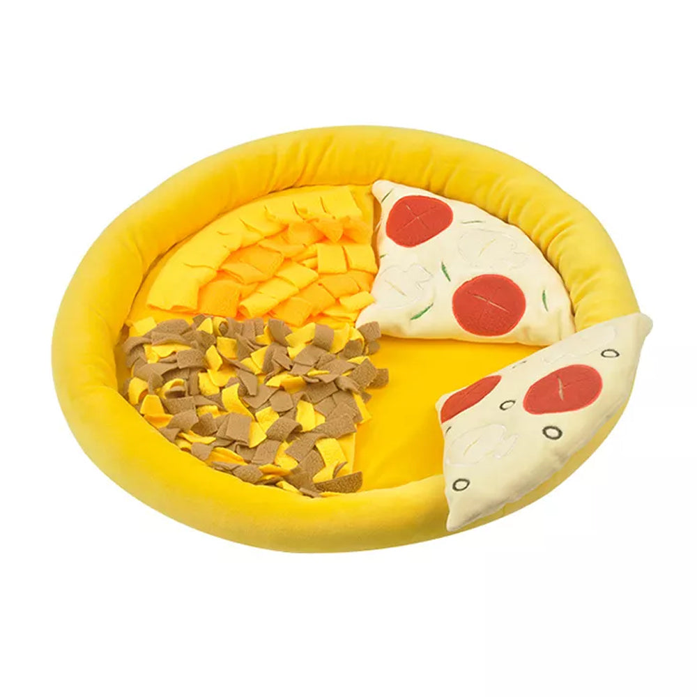 Pizza Slice Nosework Snuffle Mat