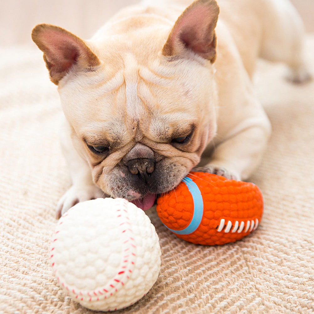 Sport Balls Squeaky Latex Dog Toy