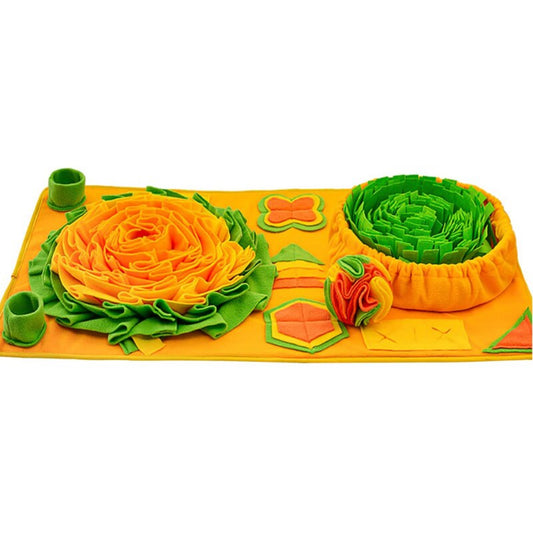 Advanced Orange Nosework Snuffle Mat