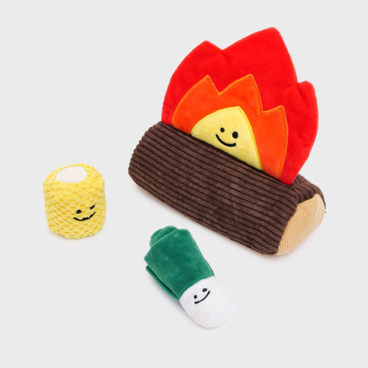 Campfire BBQ Interactive Dog Toy