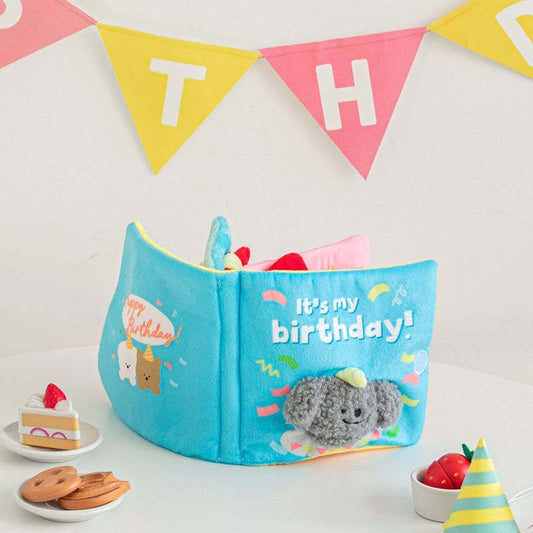 Birthday Sniff Book Nosework Dog Toy