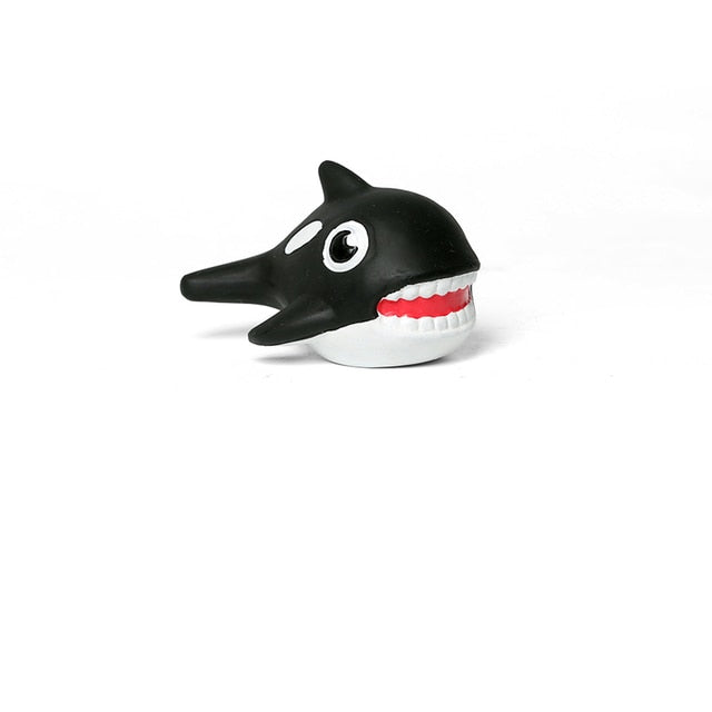 Shark Whale Squeaky Latex Dog Toys