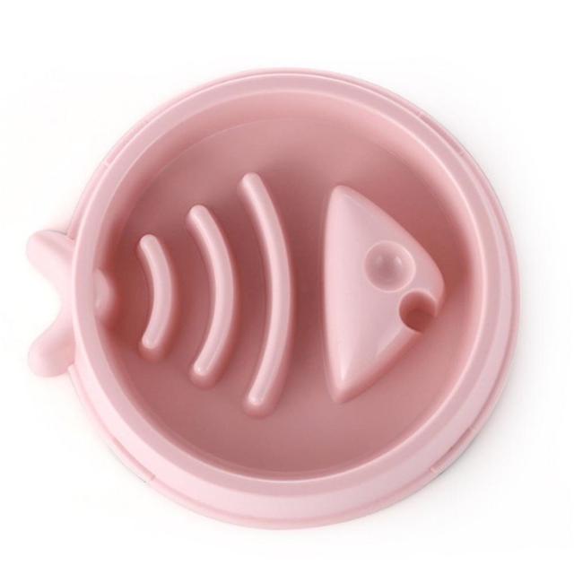 Small Fish Shaped Slow Feeder Bowl