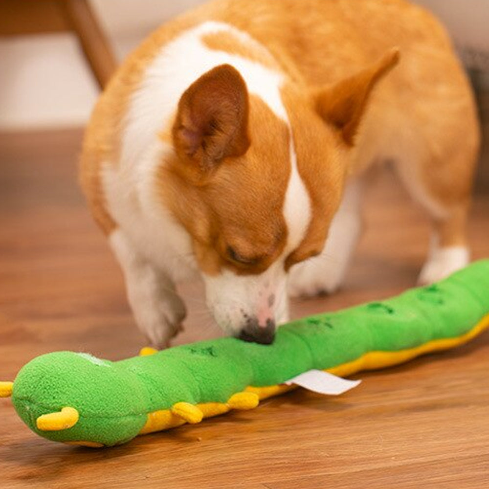 Caterpillar Interactive Nosework Dog Toy