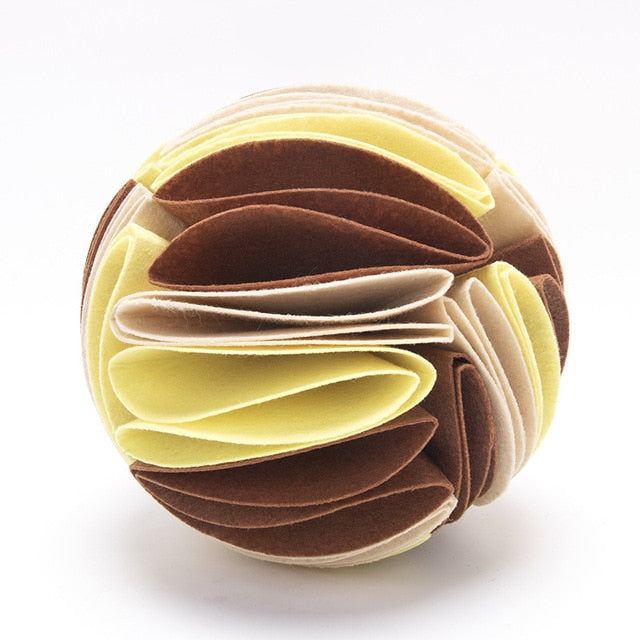 Felt Snuffle Ball Nosework Dog Toy