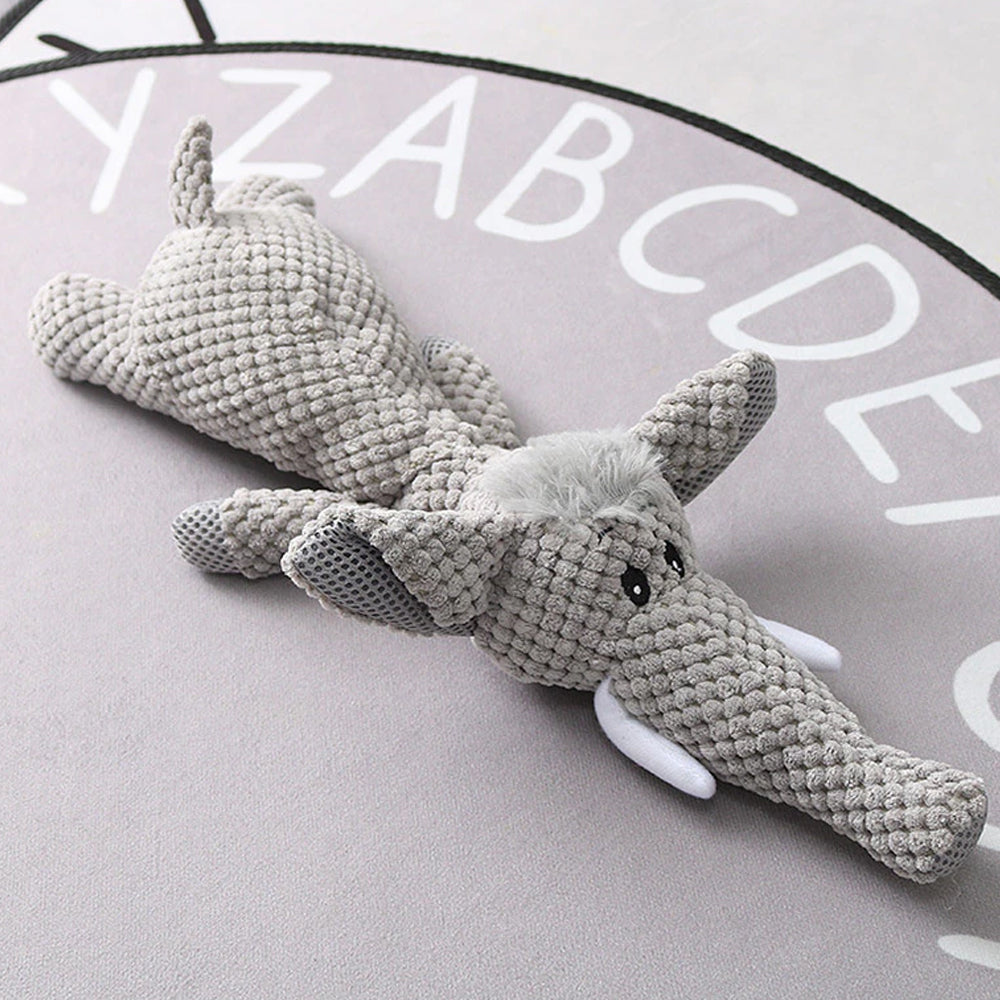 Cute Animal Squeaky Plush Dog Toy