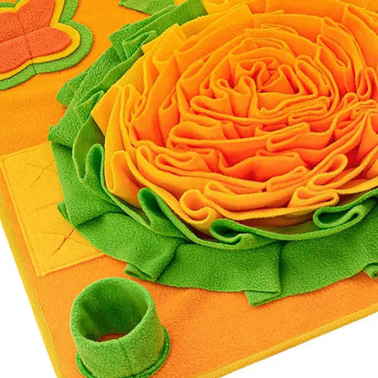 Advanced Orange Nosework Snuffle Mat