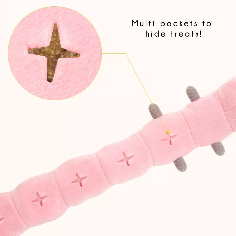 Caterpillar Interactive Nosework Dog Toy