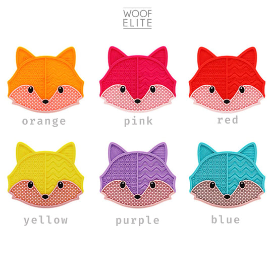 Fox Silicone Lick Mat