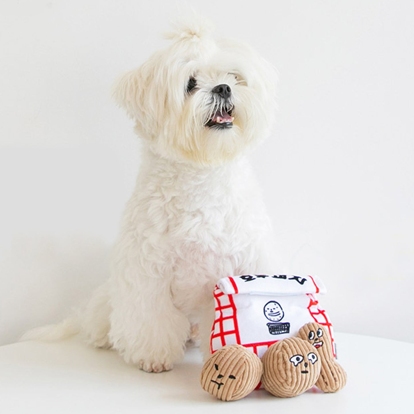 Walnut Peanut Bag Interactive Dog Toy