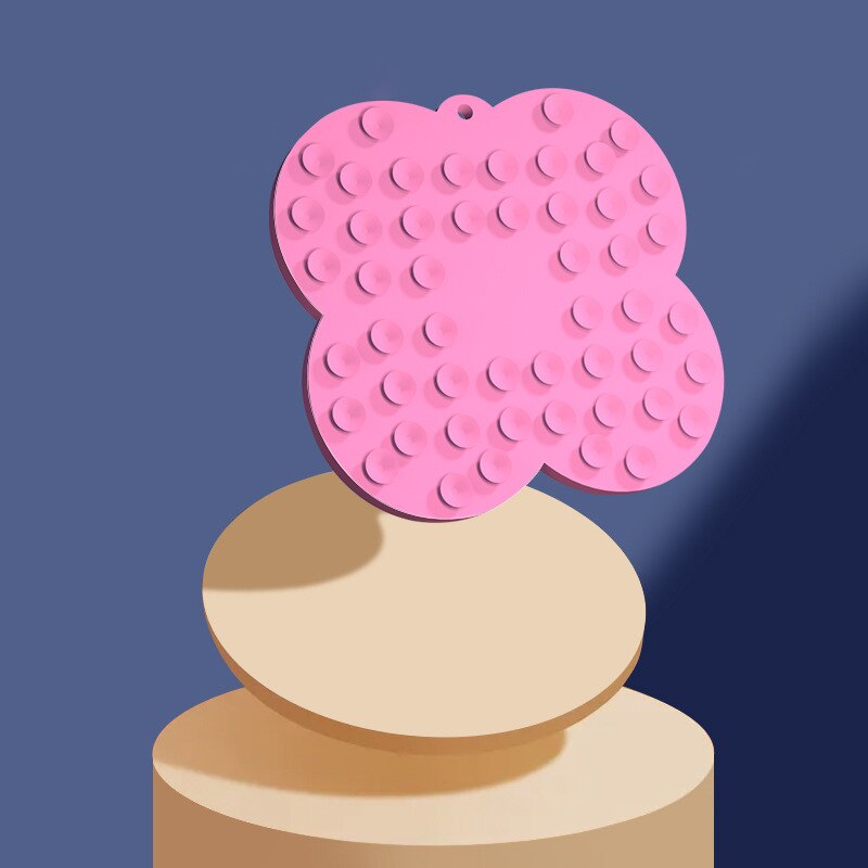 4-Section Suction Silicone Lick Mat
