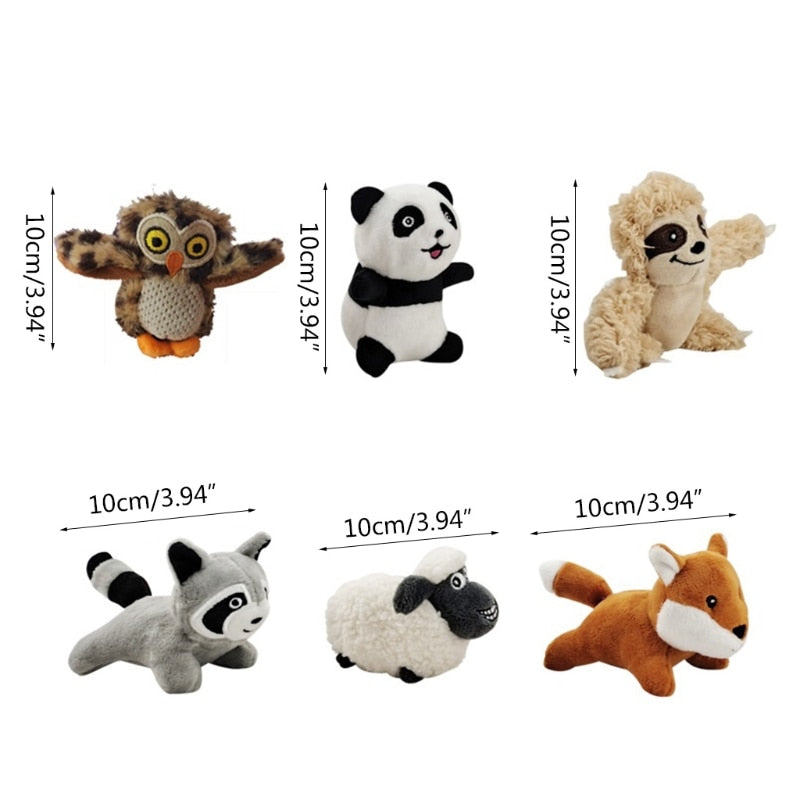 Animal Tree Burrow Interactive Dog Toy