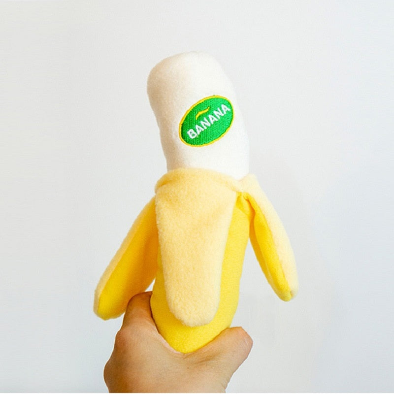 Banana Interactive Nosework Dog Toy