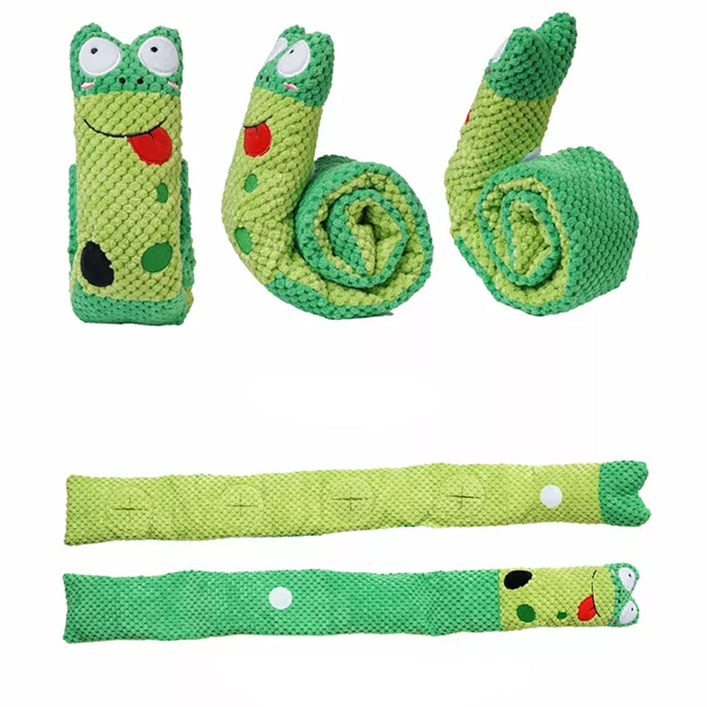 Long Worm Interactive Nosework Dog Toy