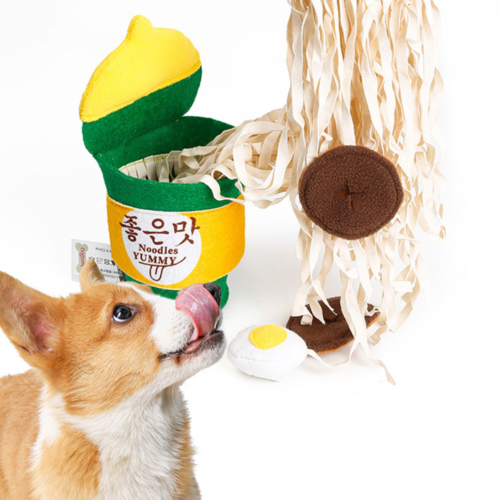 Cup Noodle Interactive Nosework Dog Toy