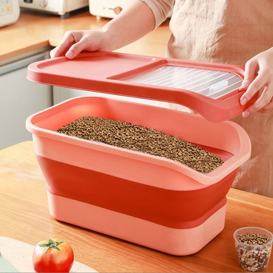 13LB Collapsible Dog Food Storage Container