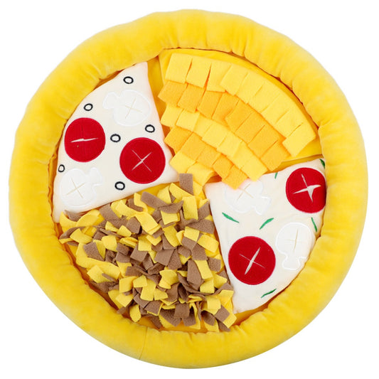 Pizza Slice Nosework Snuffle Mat