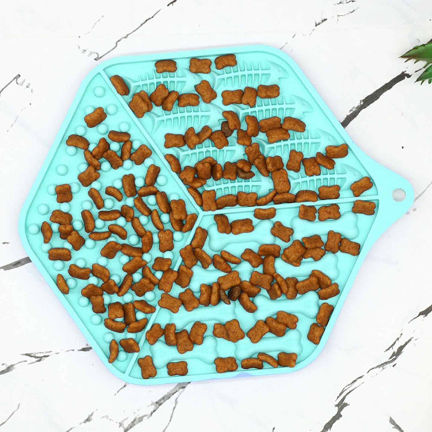 Hexagon Silicone Lick Mat