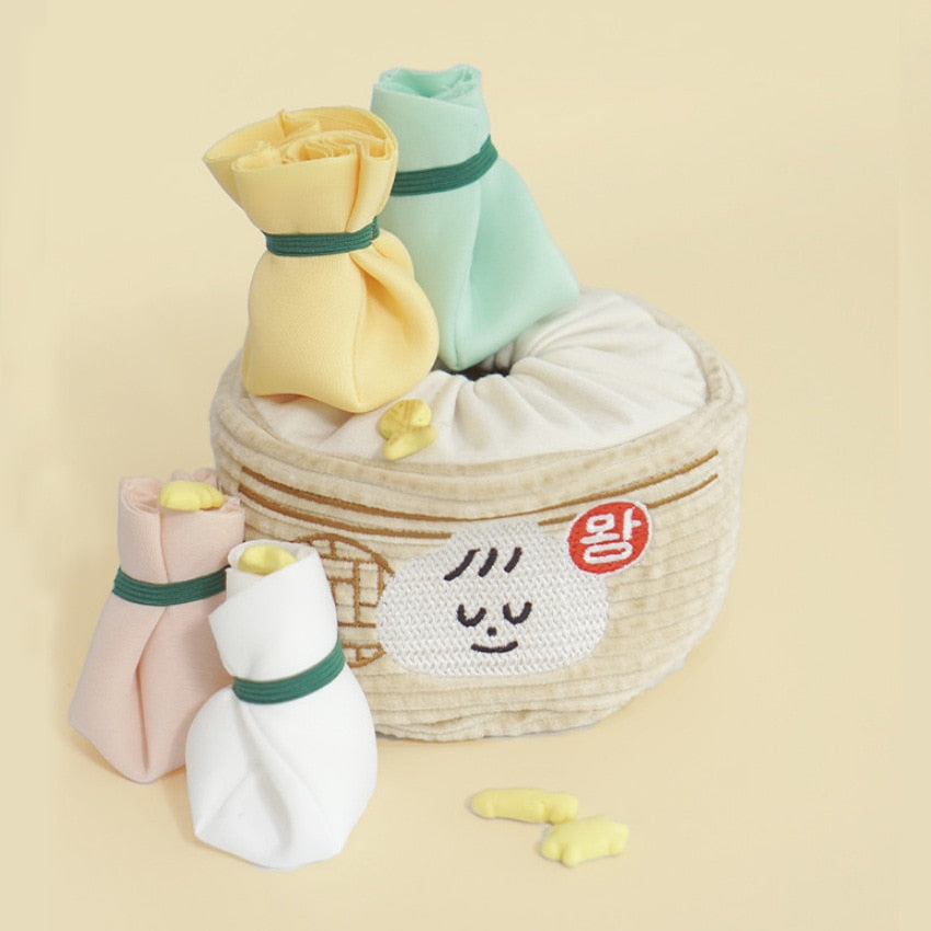 Steamed Dumpling Interactive Nosework Dog Toy