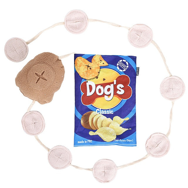 Potato Chips Interactive Nosework Toy