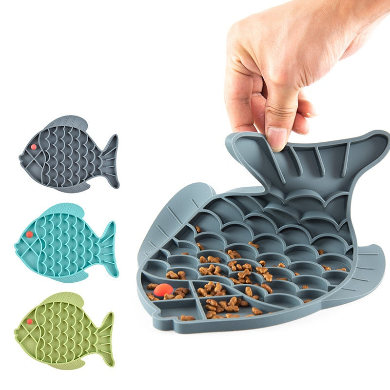 Fish Silicone Lick Mat