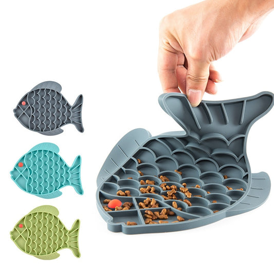 Fish Silicone Lick Mat