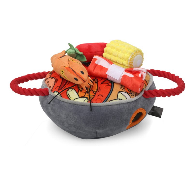 Hot Pot Interactive Dog Toy Set