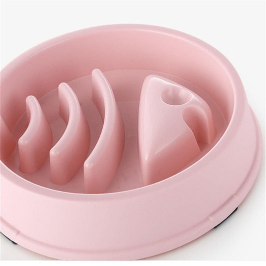 Small Fish Shaped Slow Feeder Bowl