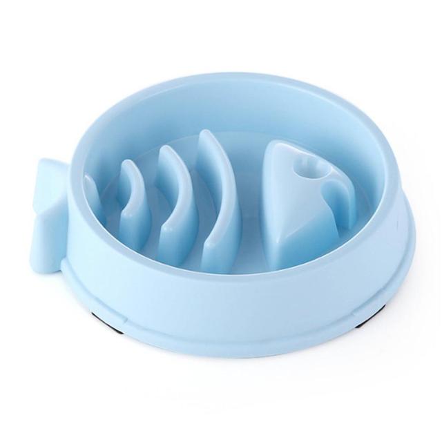 Small Fish Shaped Slow Feeder Bowl