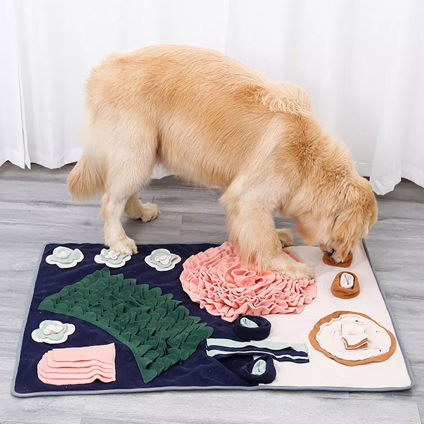 Large Flower Nosework Snuffle Mat