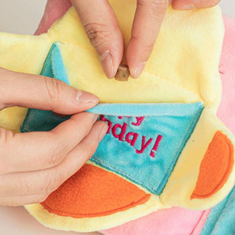 Birthday Sniff Book Nosework Dog Toy
