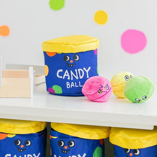 Candy Bucket Interactive Dog Toy