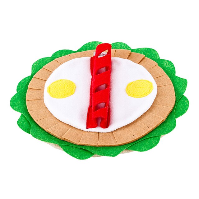 Breakfast Wrap Interactive Nosework Dog Toy