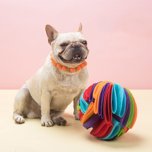 Felt Snuffle Ball Nosework Dog Toy