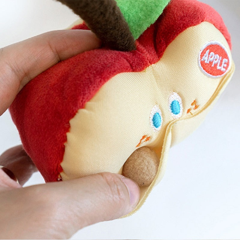 Apple Interactive Nosework Dog Toy