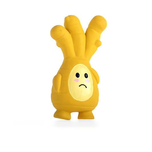 Onion Leek Ginger Squeaky Latex Dog Toys