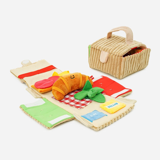 Picnic Basket Interactive Nosework Dog Toy