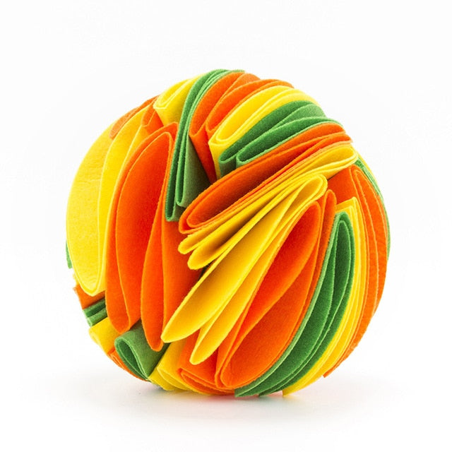 Felt Snuffle Ball Nosework Dog Toy