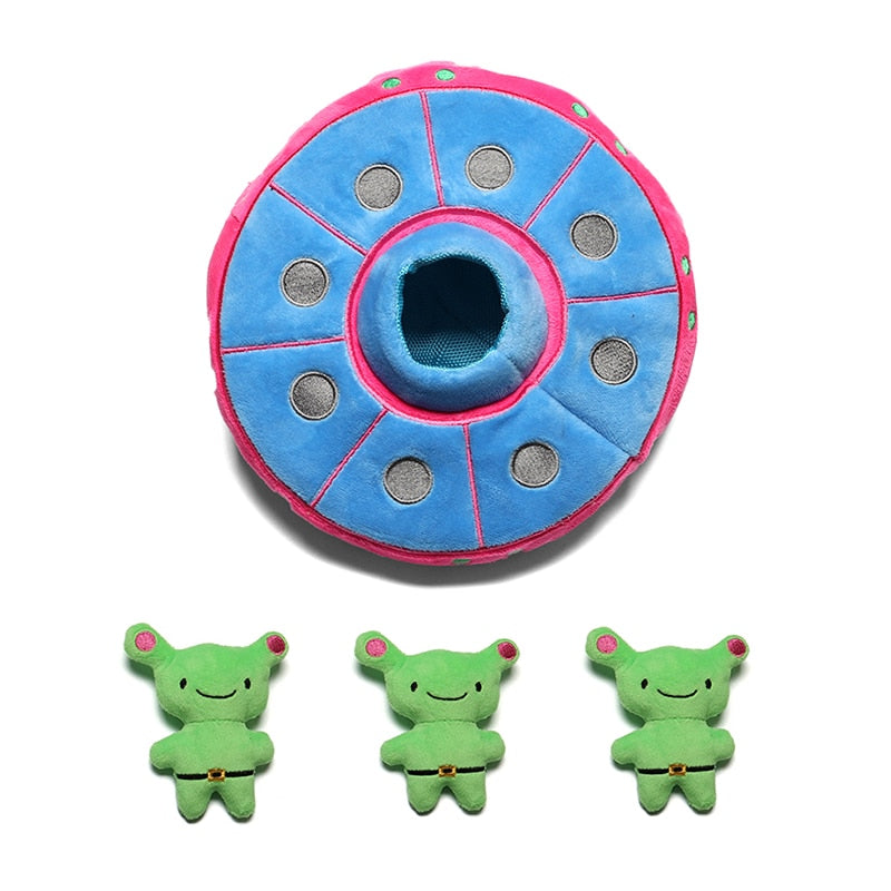 UFO Saucer Interactive Dog Toy