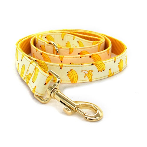 Banana Print Leash
